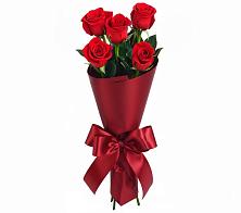 Букет 5 Красных роз Эдлесс Лав в Михайловке Приморский край