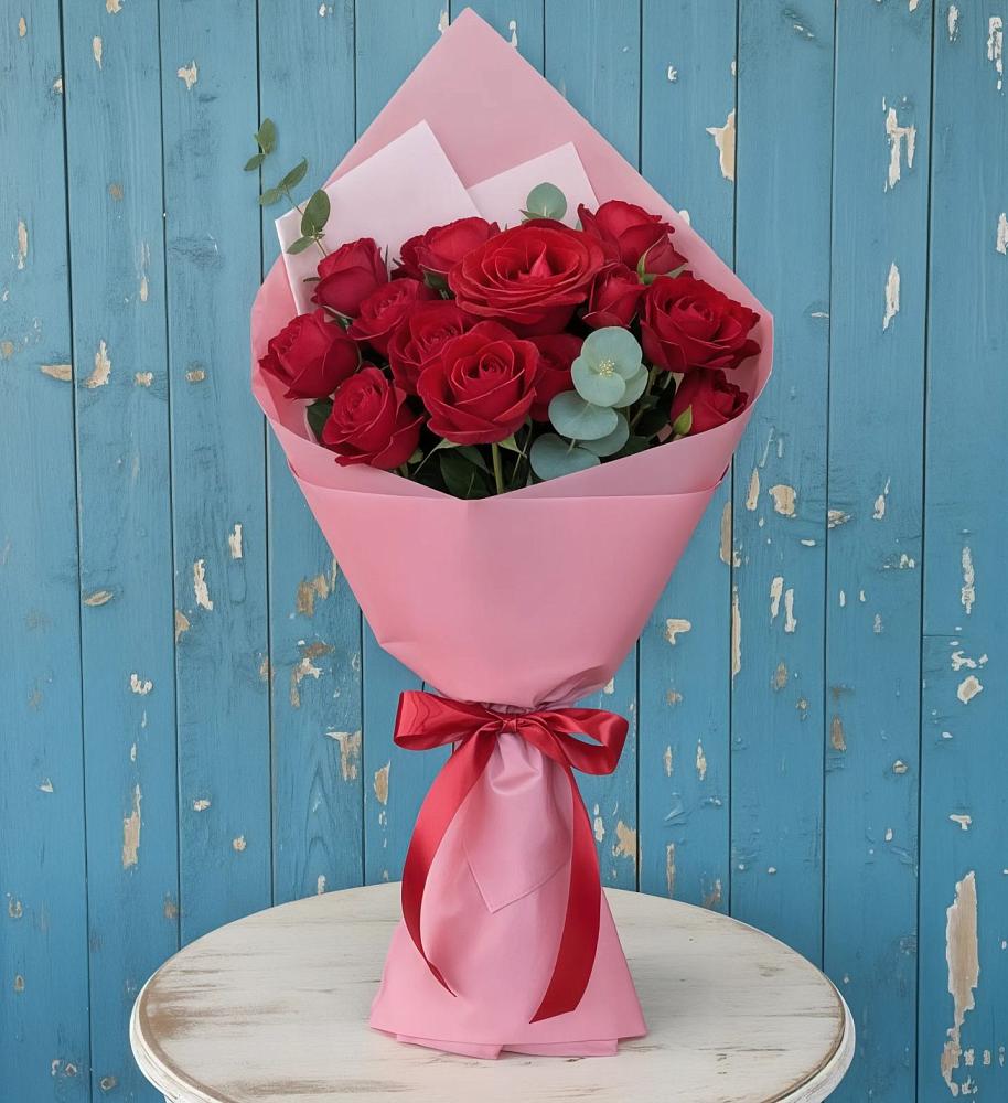 Букет цветов из: Розы в Михайловке Приморский край