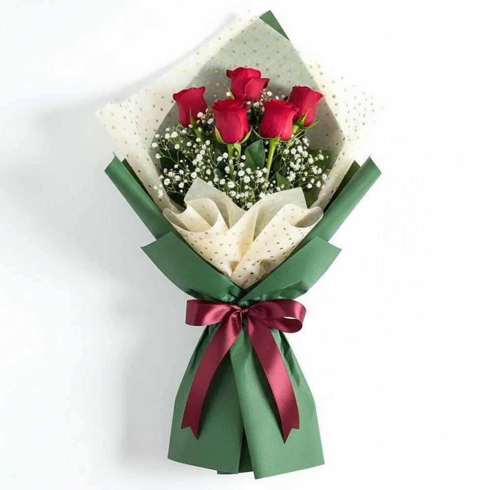 Букет цветов из: Розы в Михайловке Приморский край