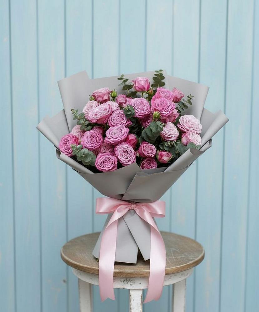 Букет цветов из: Розы в Михайловке Приморский край