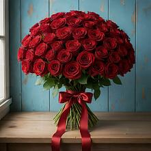Букет Красные розы Блэк Меджик в Михайловке Приморский край