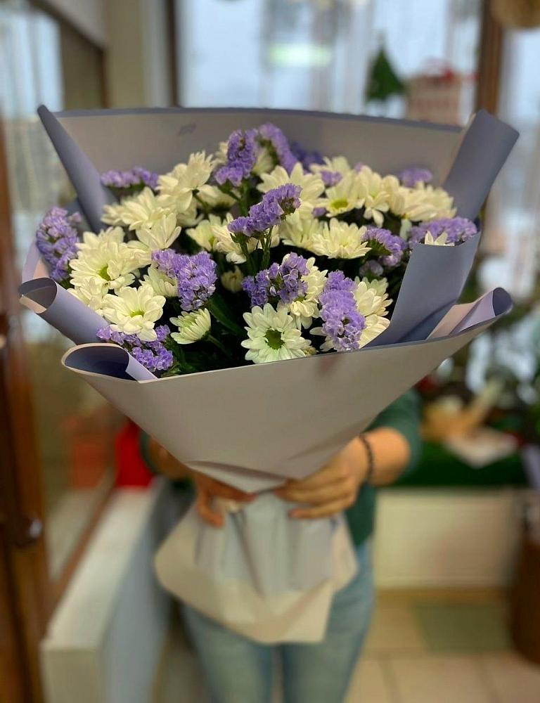 Букет цветов из: Хризантемы в Михайловке Приморский край