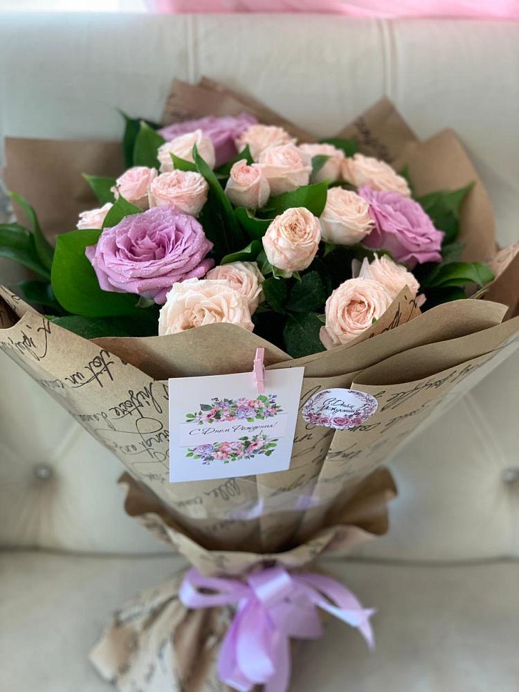 Букет цветов из: Розы в Михайловке Приморский край