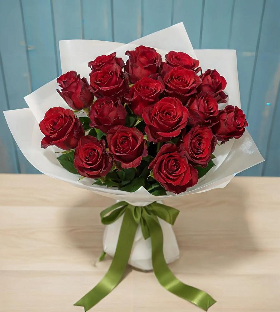 Букет Красные розы в Михайловке Приморский край