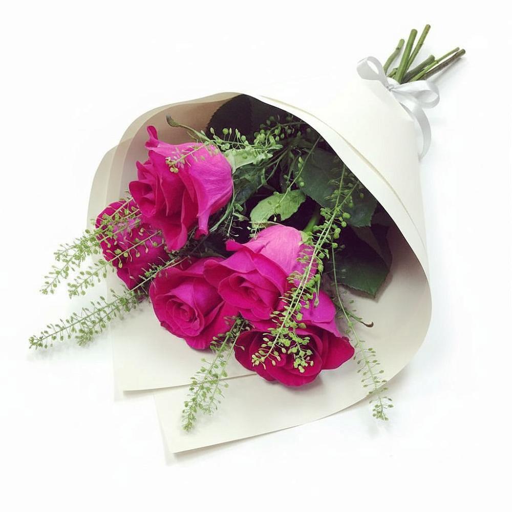 Букет цветов из: Розы в Михайловке Приморский край