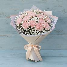Букет цветов из:  Гвоздики в Михайловке Приморский край
