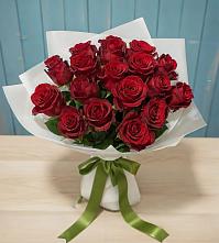 Букет Красные розы в Михайловке Приморский край