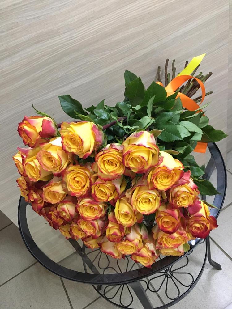 Букет Желтые розы в Михайловке Приморский край