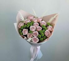 Букет цветов из:  Розы и Хризантемы в Михайловке Приморский край
