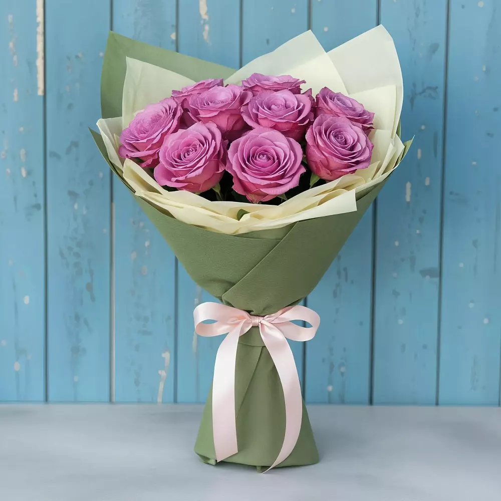 Букет Розы Фёрст Леди в Михайловке Приморский край