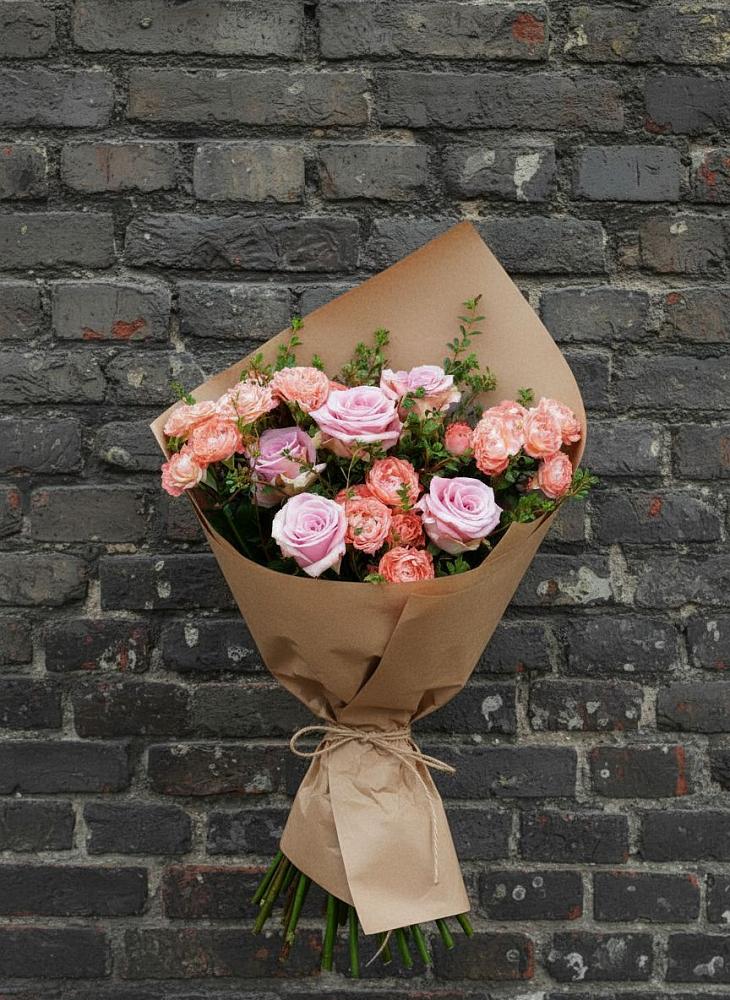 Букет цветов из: Розы в Михайловке Приморский край