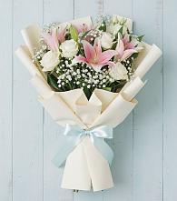 Букет цветов из:  Лилии в Михайловке Приморский край