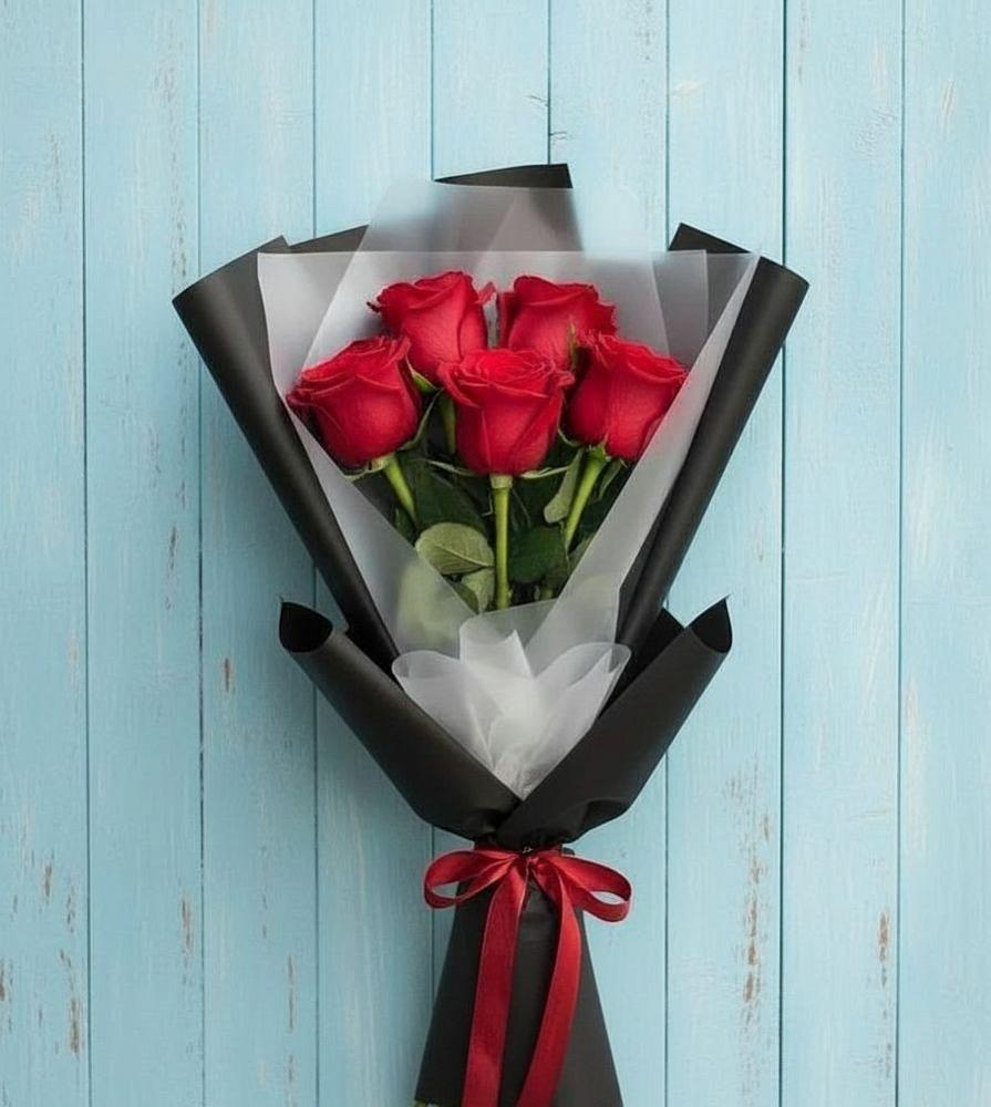 Букет цветов из: Розы в Михайловке Приморский край